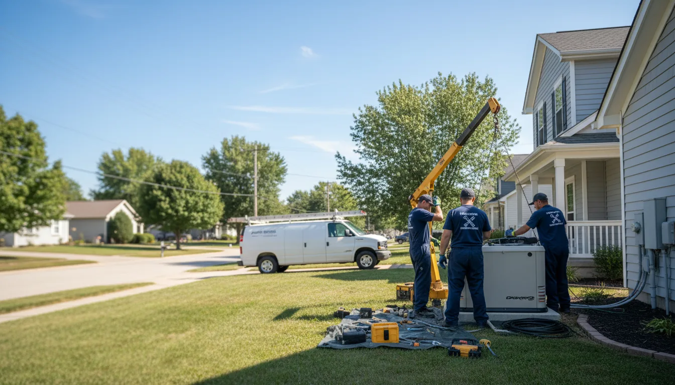 Generator Installation in Flournoy, CA near me